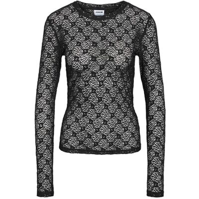27034819-4793424 NOISY MAY Nmjudith L/S Lace Top Noos, czarny, M 27034819-4793424 NOISY MAY Nmjudith L/S Lace Top Noos, czarny, M