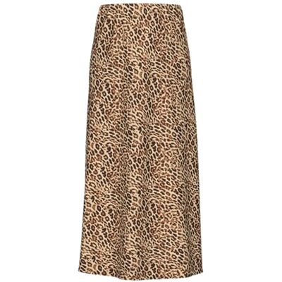 17116541 PIECES Pcfranan Hw Ankle Skirt Noos Bc spódnica o linii A, czarny/Aop:leo, XS 17116541 PIECES Pcfranan Hw Ankle Skirt Noos Bc spódnica o linii A, czarny/Aop:leo, XS