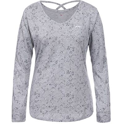 883103874A Li Ning Damska bluzka Donna srebrny srebro L 883103874A Li Ning Damska bluzka Donna srebrny srebro L