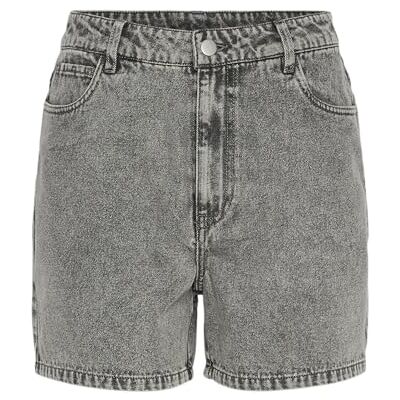 17153448-4612793 PIECES Damskie spodenki jeansowe PCABBI, Jasnoszary denim, L 17153448-4612793 PIECES Damskie spodenki jeansowe PCABBI, Jasnoszary denim, L