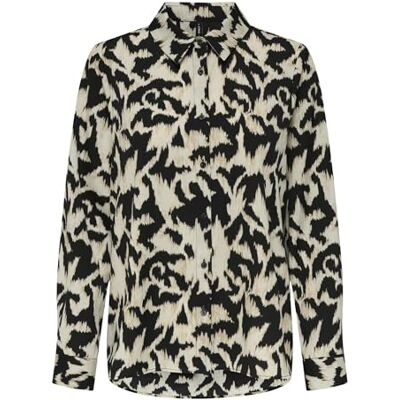 15357470-4854627 ONLY Onlnova Life Vis L/S New Grace Shirt, czarny, XL damski, czarne, XL 15357470-4854627 ONLY Onlnova Life Vis L/S New Grace Shirt, czarny, XL damski, czarne, XL