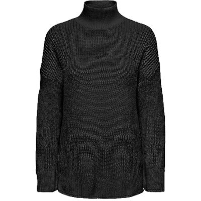 15279777 Bestseller A/S ONLBELLA Life LS HIGH Neck NCA KNT, czarny, S 15279777 Bestseller A/S ONLBELLA Life LS HIGH Neck NCA KNT, czarny, S