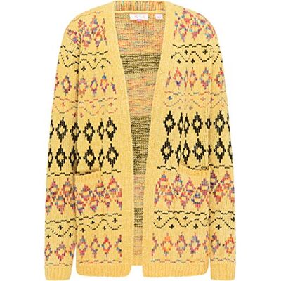 19009956-ZI01 ZITHA Kardigan damski , musztardowy, XL/XXL, musztardowy, XL-XXL 19009956-ZI01 ZITHA Kardigan damski , musztardowy, XL/XXL, musztardowy, XL-XXL