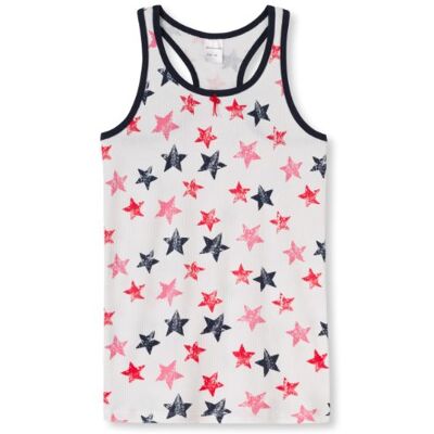 141285-100-100 Schiesser Górna część piżamy dziewczęcej Racerback Tank Top Mix & Relax 141285-100-100 Schiesser Górna część piżamy dziewczęcej Racerback Tank Top Mix & Relax