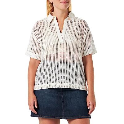 M1611411 Mavi Damska koszulka polo Neck Jersey, biała, L, Weiß, L M1611411 Mavi Damska koszulka polo Neck Jersey, biała, L, Weiß, L