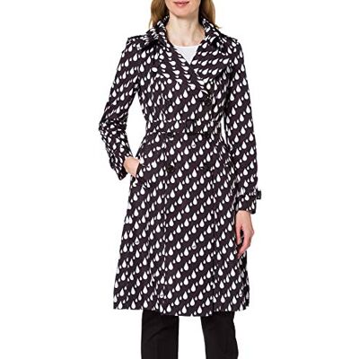 W K 511 00 T 086A Love Moschino Płaszcz damski, Gocce Bcq F Ner, 44 PL W K 511 00 T 086A Love Moschino Płaszcz damski, Gocce Bcq F Ner, 44 PL