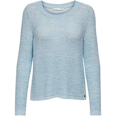 15113356 Only Onlgeena XO L/S Sweter Knt Noos Sweter Damski, Kaszmirowy niebieski, XXS 15113356 Only Onlgeena XO L/S Sweter Knt Noos Sweter Damski, Kaszmirowy niebieski, XXS
