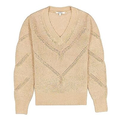 J30245 Garcia _Ladies sweter, Iced Coffee, XXL J30245 Garcia _Ladies sweter, Iced Coffee, XXL