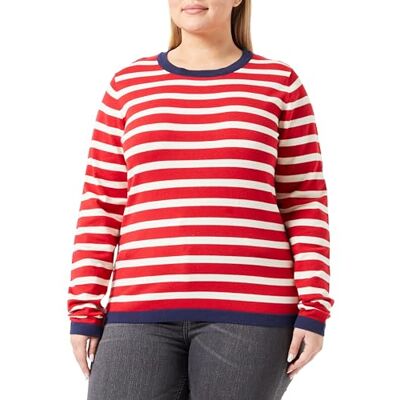 15426731-JA03 Jalene Damski sweter z dzianiny , czerwony wielokolorowy, XL, czerwony, wielokolorowy., XL 15426731-JA03 Jalene Damski sweter z dzianiny , czerwony wielokolorowy, XL, czerwony, wielokolorowy., XL