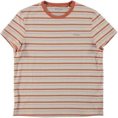 1015171-12608 MUSTANG Damski T-shirt ADA Regular Fit XS S M L XL biały czarny bawełna, Kobieca koszulka w paski 12608, XS 1015171-12608 MUSTANG Damski T-shirt ADA Regular Fit XS S M L XL biały czarny bawełna, Kobieca koszulka w paski 12608, XS