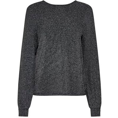 15360951-4885177 Onlcarol L/S Glitter Bow Top Box JRS, czarny, XL 15360951-4885177 Onlcarol L/S Glitter Bow Top Box JRS, czarny, XL