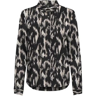 15330238 Onlnova Life Elite L/S Lynne koszulka AOP, Black/Aop:590 Rough Animal, L 15330238 Onlnova Life Elite L/S Lynne koszulka AOP, Black/Aop:590 Rough Animal, L