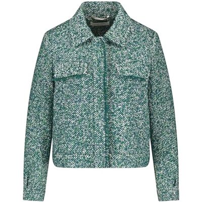 230046 Gerry Weber Damska marynarka, Dust Teal Wzorzysty, 42 230046 Gerry Weber Damska marynarka, Dust Teal Wzorzysty, 42