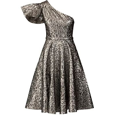 72655 ApartFashion Sukienka damska, srebrna, normalna, srebro, S 72655 ApartFashion Sukienka damska, srebrna, normalna, srebro, S