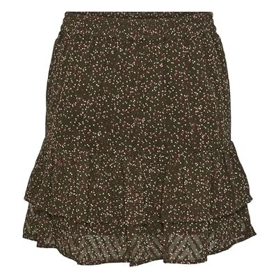 17145455 PIECES Pcfelita Hw Short Skirt, Forest Night/Aop: dot, M 17145455 PIECES Pcfelita Hw Short Skirt, Forest Night/Aop: dot, M