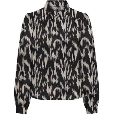 15331893 Onlnova Life Elite L/S Emma Shirt AOP, Black/Aop:590 Rough Animal, S 15331893 Onlnova Life Elite L/S Emma Shirt AOP, Black/Aop:590 Rough Animal, S