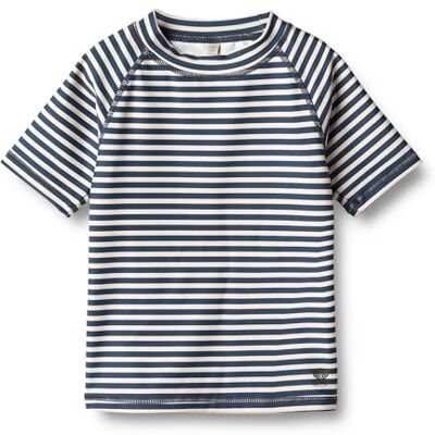1711j-169R GRS Wheat -Swim T-Shirt z krótkim rękawem kurtka unisex certyfikat GRS z materiału pochodzącego z recyklingu, 1325 Indygo Stripe, 128 1711j-169R GRS Wheat -Swim T-Shirt z krótkim rękawem kurtka unisex certyfikat GRS z materiału pochodzącego z recyklingu, 1325 Indygo Stripe, 128