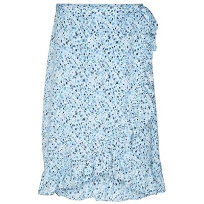 10293726 VERO MODA CURVE Vmemma Henna H/W Wrap Blk Skirt Wv Cur Rock, Skyway/Aop:caro Flower, 44 Duże rozmiary 10293726 VERO MODA CURVE Vmemma Henna H/W Wrap Blk Skirt Wv Cur Rock, Skyway/Aop:caro Flower, 44 Duże rozmiary