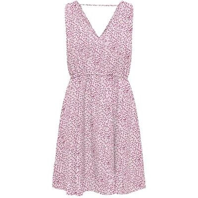15323197-4779405 Onlnova Life Vis Sara stringi Dress AOP, fuksja fedora, S 15323197-4779405 Onlnova Life Vis Sara stringi Dress AOP, fuksja fedora, S
