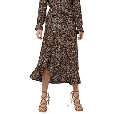 DE1210-9000P-XXL DESIRES Damska spódnica Efia Skirt, 9000p Black Print, XXL DE1210-9000P-XXL DESIRES Damska spódnica Efia Skirt, 9000p Black Print, XXL