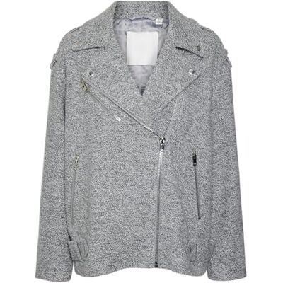 10316306 VERO MODA Damska kurtka wełniana Vmrinnamadison Ga PRM, jasnoszara mieszanka XS, Mieszanka jasnoszary, XS 10316306 VERO MODA Damska kurtka wełniana Vmrinnamadison Ga PRM, jasnoszara mieszanka XS, Mieszanka jasnoszary, XS