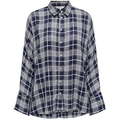 15357175-4920802 Onlgrace Lira Life Ls Check Shirt WVN, Naval Academy, XL 15357175-4920802 Onlgrace Lira Life Ls Check Shirt WVN, Naval Academy, XL
