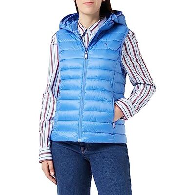WW0WW40779 Tommy Hilfiger Kamizelki damskie, Niebieski (ikoniczny niebieski), M WW0WW40779 Tommy Hilfiger Kamizelki damskie, Niebieski (ikoniczny niebieski), M