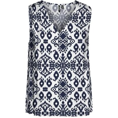 10301759-4796772 Vero Moda Vmeasy Joy S/L V-Neck Top WVN Ga, granatowy blezer, XS 10301759-4796772 Vero Moda Vmeasy Joy S/L V-Neck Top WVN Ga, granatowy blezer, XS