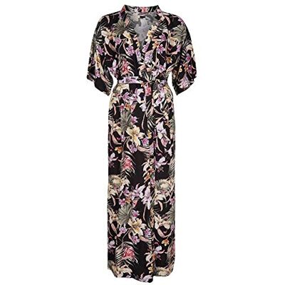 1300011 O'Neill Damska sukienka Kimono Mix Match Casual Dress, 39010 Black Ao, M/L (3 sztuki) 1300011 O'Neill Damska sukienka Kimono Mix Match Casual Dress, 39010 Black Ao, M/L (3 sztuki)