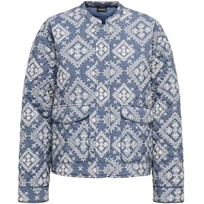 15328523-4722793 Onlhallie pikowana kurtka OTW Noos, niebieski (China Blue), L 15328523-4722793 Onlhallie pikowana kurtka OTW Noos, niebieski (China Blue), L