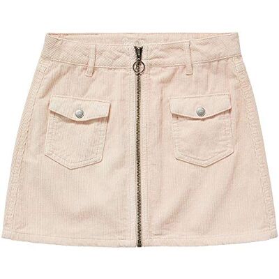 PG900503 Pepe Jeans Nova Cord Rock dziewczęca spódnica, Nova Cord, 302 proszek różowy, 6, 6 PG900503 Pepe Jeans Nova Cord Rock dziewczęca spódnica, Nova Cord, 302 proszek różowy, 6, 6