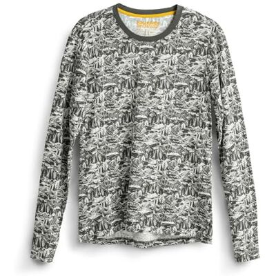 F22051 Fjällräven CaliSwe damska koszulka z długim rękawem z bawełny organicznej, czarny/Eggshell, XS, Czarny/Eggshell, XS F22051 Fjällräven CaliSwe damska koszulka z długim rękawem z bawełny organicznej, czarny/Eggshell, XS, Czarny/Eggshell, XS