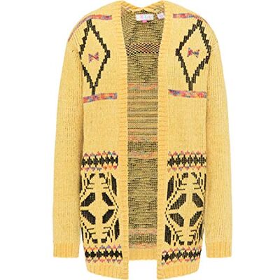 19009957-NA03 nascita Kardigan damski , musztardowy, XL/XXL, musztardowy, XL-XXL 19009957-NA03 nascita Kardigan damski , musztardowy, XL/XXL, musztardowy, XL-XXL