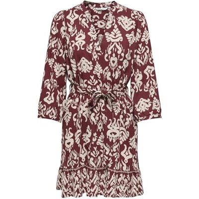 15345968-4854255 Onlantonia Life 3/4 Short Dress WVN, Cloud Dancer, M 15345968-4854255 Onlantonia Life 3/4 Short Dress WVN, Cloud Dancer, M