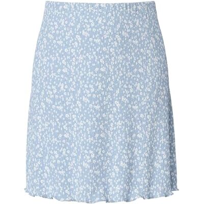17155402-4699155 PIECES Pcflora Hw Short Skirt Bc, Cashmere Blue, XL 17155402-4699155 PIECES Pcflora Hw Short Skirt Bc, Cashmere Blue, XL