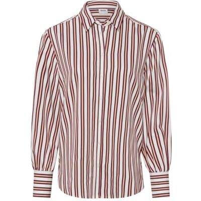 41-8857_94126000 Brax Bluzka damska Style.Vic Viscose Stripe, 40 Mulberry, 42 41-8857_94126000 Brax Bluzka damska Style.Vic Viscose Stripe, 40 Mulberry, 42