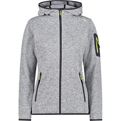 3H19826 CMP Damska kurtka polarowa Knit Tech Mélange z kapturem Woman FIX 3H19826 CMP Damska kurtka polarowa Knit Tech Mélange z kapturem Woman FIX