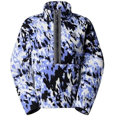 NF0A88Z3 The North Face Kobiety Fleeski 1/4 Zip Bluza sportowa Virtual Blue Trail Grid M NF0A88Z3 The North Face Kobiety Fleeski 1/4 Zip Bluza sportowa Virtual Blue Trail Grid M