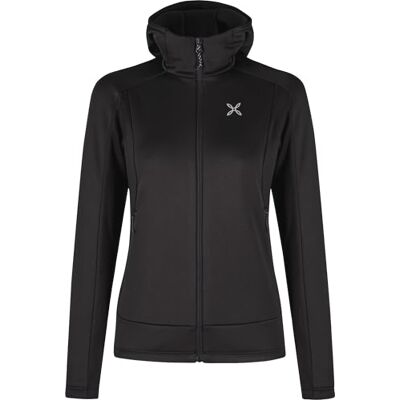 MMAP82W MONTURA Damska bluza Pulse Hooded, bluza z kapturem na zamek błyskawiczny do noszenia na zewnątrz i w czasie wolnym MMAP82W MONTURA Damska bluza Pulse Hooded, bluza z kapturem na zamek błyskawiczny do noszenia na zewnątrz i w czasie wolnym
