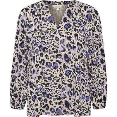 30306602 Koszulka Part Two MileaPW TS Relaksujące dopasowanie 3/4 Sleeve, Bluing Leo Print, M Kobiety, Bluing Leo Print, M 30306602 Koszulka Part Two MileaPW TS Relaksujące dopasowanie 3/4 Sleeve, Bluing Leo Print, M Kobiety, Bluing Leo Print, M