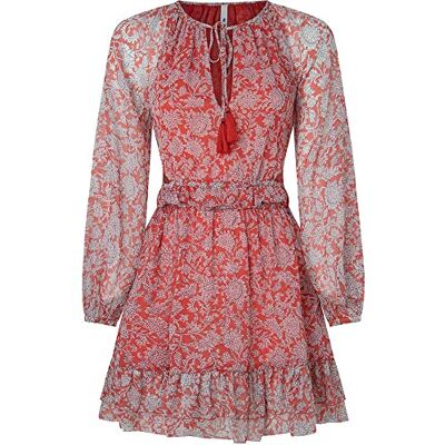 PL953234 Pepe Jeans Sukienka damska Batilde, Wielobarwny (Multi), XL PL953234 Pepe Jeans Sukienka damska Batilde, Wielobarwny (Multi), XL