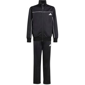 KKN83 adidas Uniseks dzieci Junior Tricot Colourpop Track Suit, black/white, 15-16 Years KKN83 adidas Uniseks dzieci Junior Tricot Colourpop Track Suit, black/white, 15-16 Years