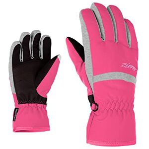801946 Ziener Dziecięce rękawice narciarskie Lejano As(r) Glove Junior Pop Pink, 5 (M)