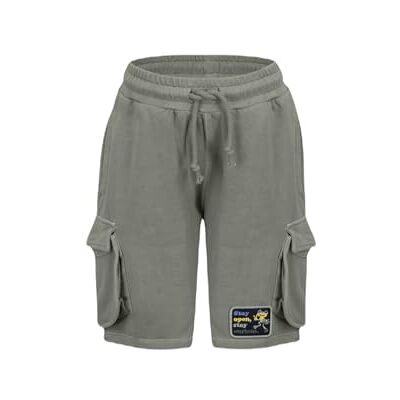 28701-6143-14023 LTB Jeans Szorty dla chłopców Manoho Bermudy z bawełny, średnia talia w kolorze szarym rozmiar 116 cm, Forest Fog 14023, 116 28701-6143-14023 LTB Jeans Szorty dla chłopców Manoho Bermudy z bawełny, średnia talia w kolorze szarym rozmiar 116 cm, Forest Fog 14023, 116