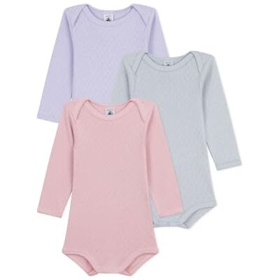 A0E7W Petit Bateau Zestaw X3 Bod Bielizna DZIEŃ Mixed Baby (zestaw 3 sztuk), wariant 1_9, 3 lat A0E7W Petit Bateau Zestaw X3 Bod Bielizna DZIEŃ Mixed Baby (zestaw 3 sztuk), wariant 1_9, 3 lat