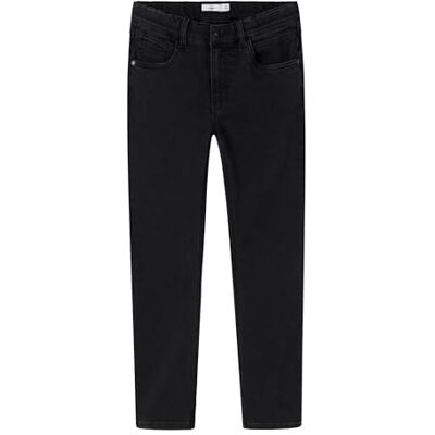 13244816-4801117 NAME IT Nkmryan Regular Fleece Jeans 3023-An O, czarny denim, 134 13244816-4801117 NAME IT Nkmryan Regular Fleece Jeans 3023-An O, czarny denim, 134