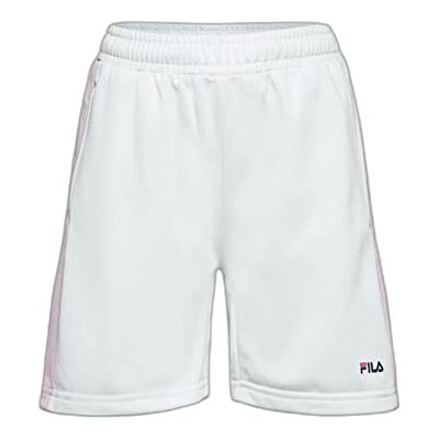 FAK0132 FILA Dziecięce szorty BIALOGARD uniseks, Bright White-Fair Orchid, 98/104, Jasny biały orchidea, 98-104 FAK0132 FILA Dziecięce szorty BIALOGARD uniseks, Bright White-Fair Orchid, 98/104, Jasny biały orchidea, 98-104