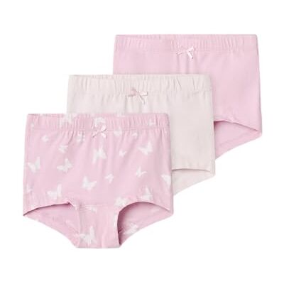 5715603243277 Name IT Dziewczęce majtki Nmftights 3p Pink Butterfly Noos (3 sztuki), Pink Lavender, 86 5715603243277 Name IT Dziewczęce majtki Nmftights 3p Pink Butterfly Noos (3 sztuki), Pink Lavender, 86