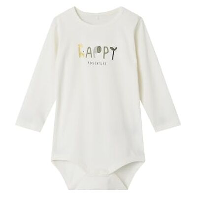 13229750 NAME IT Nbmhannon Ls Body Box Body Box body z długim rękawem, biały, 56 13229750 NAME IT Nbmhannon Ls Body Box Body Box body z długim rękawem, biały, 56