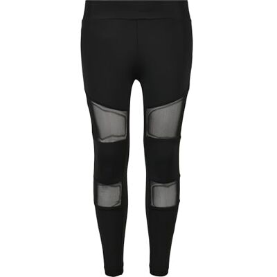 UCK1174 Urban Classics Dziewcz?ce legginsy Tech Mesh, czarny, 122/128 cm UCK1174 Urban Classics Dziewcz?ce legginsy Tech Mesh, czarny, 122/128 cm